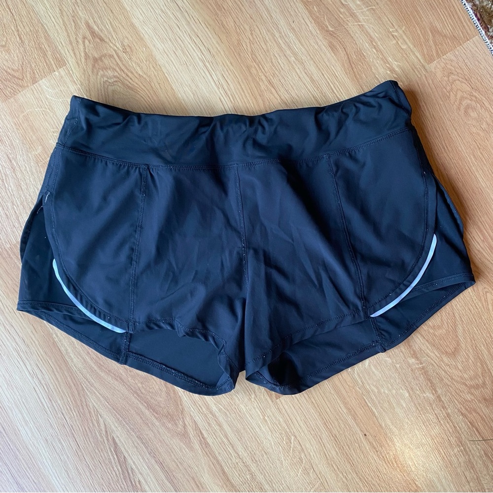 Zyia Active Mesh Energy Shorts Black Women’s Size XL